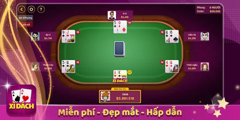 Xì dách - Game bài đỉnh cao 